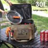 Foldable Storage Box Tactical Gear Organizer Large Capacity Container for Camping Kitchenware Utensils and Outdoor Equipment