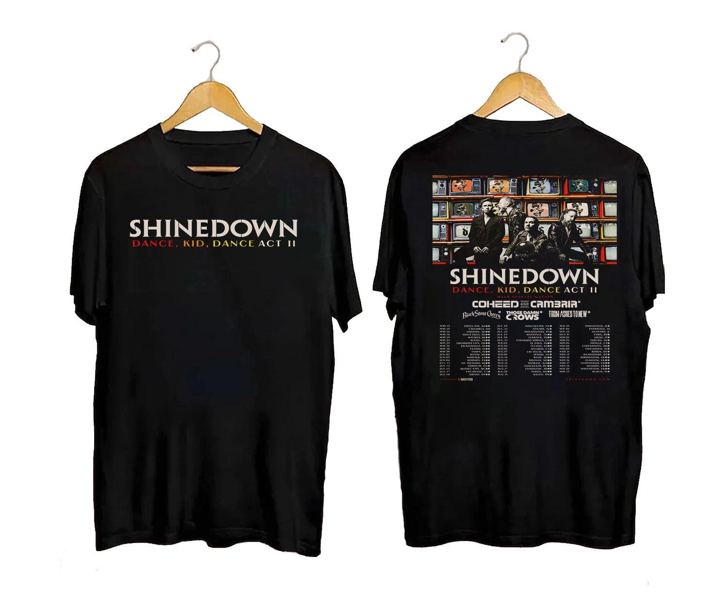 

Shinedown Dance Kid Dance Act II 2026 World Tour T-Shirt 4XL