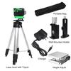 New 3D 12 Green Lines Laser Level+Tripod+Bag 505nm 360 Degree Rotation Auto Leveling Horizontal Vertical Laser Beam for Wall
