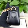 [Gebraucht] Gucci GG Marmont Matelassé Minitasche 'Nero' - Ausgezeichnet #FX8EDV