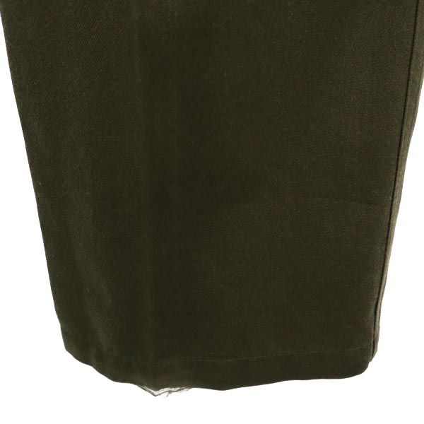 Austrian Army 90s Military Cargo Pants Khaki Button Fly Big Size Men's Used
