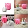 Rabbits Flower Pots Molds Ornament Silicone Molds Plasters Molds Epoxy Resin Molds Castings Molds Succulents Plant Molds