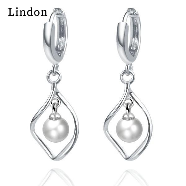 

Серьги-капли Lindon из медного сплава с цирконием, серьги-капли для женщин, подарки на свадьбу