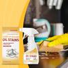 Kitchen Grease Remover 120ml Spray Powerful Degreaser for Stainless Steel Range Hood Cooktop  Oil Cleaning at Home