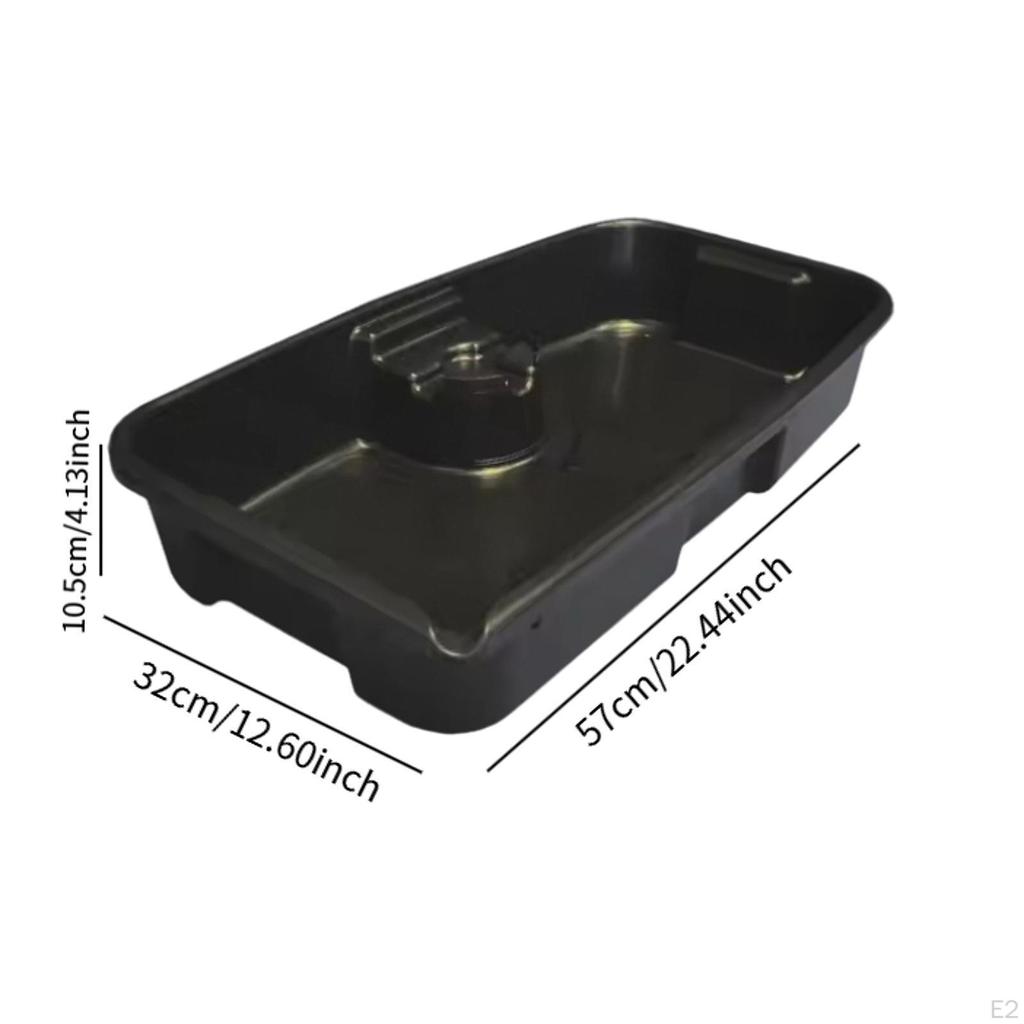 Oil Drain Pan ,Fluid Leakproof Anti Splash Drip Tray Auto Catcher for