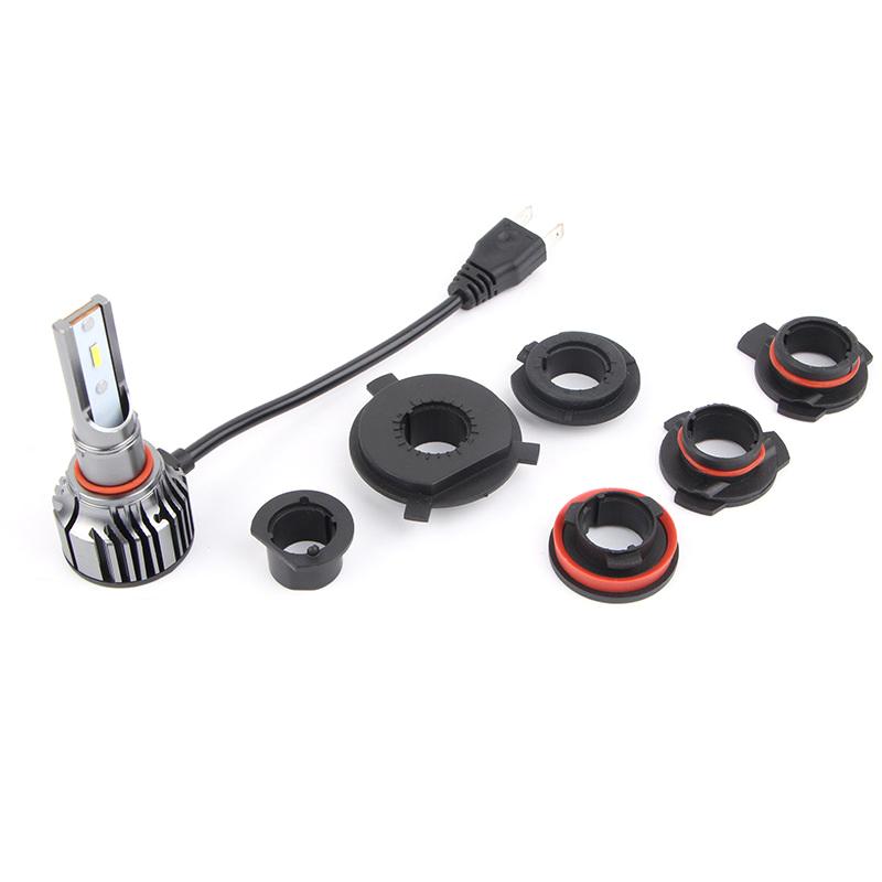 Car Led Headlight Bulb Base H1 H4 H7 H11 9005 9006 9012 High Temperature Automobile Led Lamp Chuck Bulb Holder Adapter