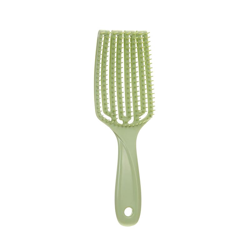 

1pcs Shell Massage Comb for Hair Professional Salon Scalp Hairbrush Shell-shaped Wet Anti-static Hair Styling Tool Gifts зелений