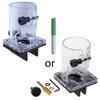 Woodworking Two-in-one Connector Slotter with 11mm Milling Cutter Trimming 2 In 1 Slotted Bracket Hole Punch Locator