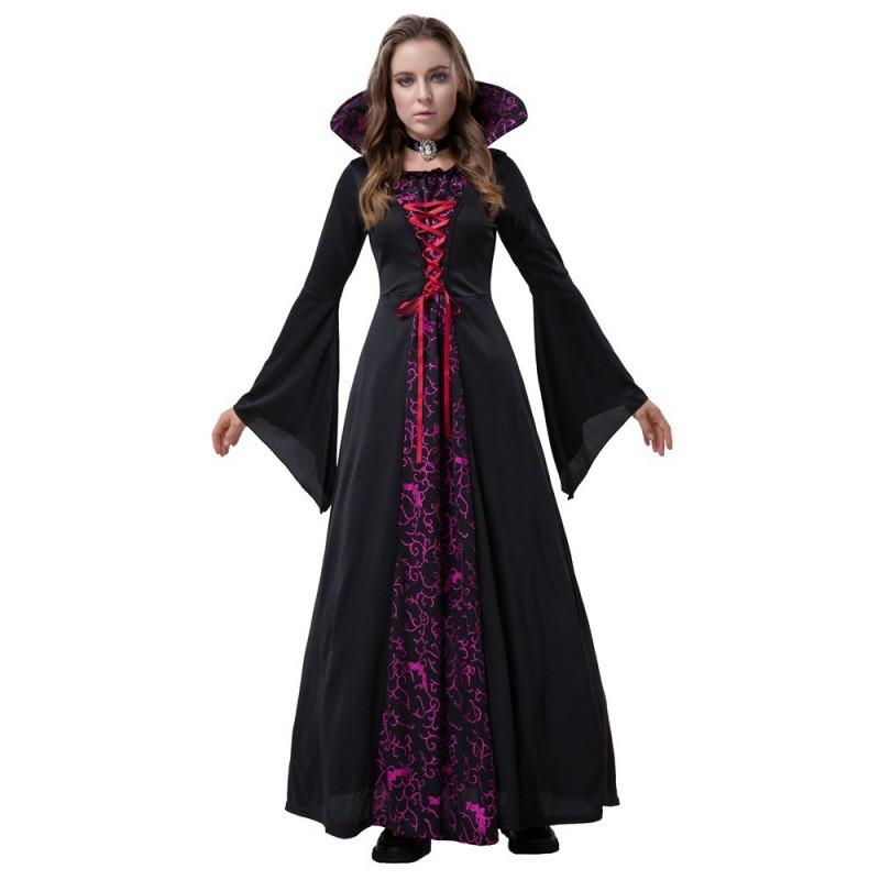 

Ladies Vampire Stylish Costume Ideal For Cosplay And Halloween Celebrations S/M
