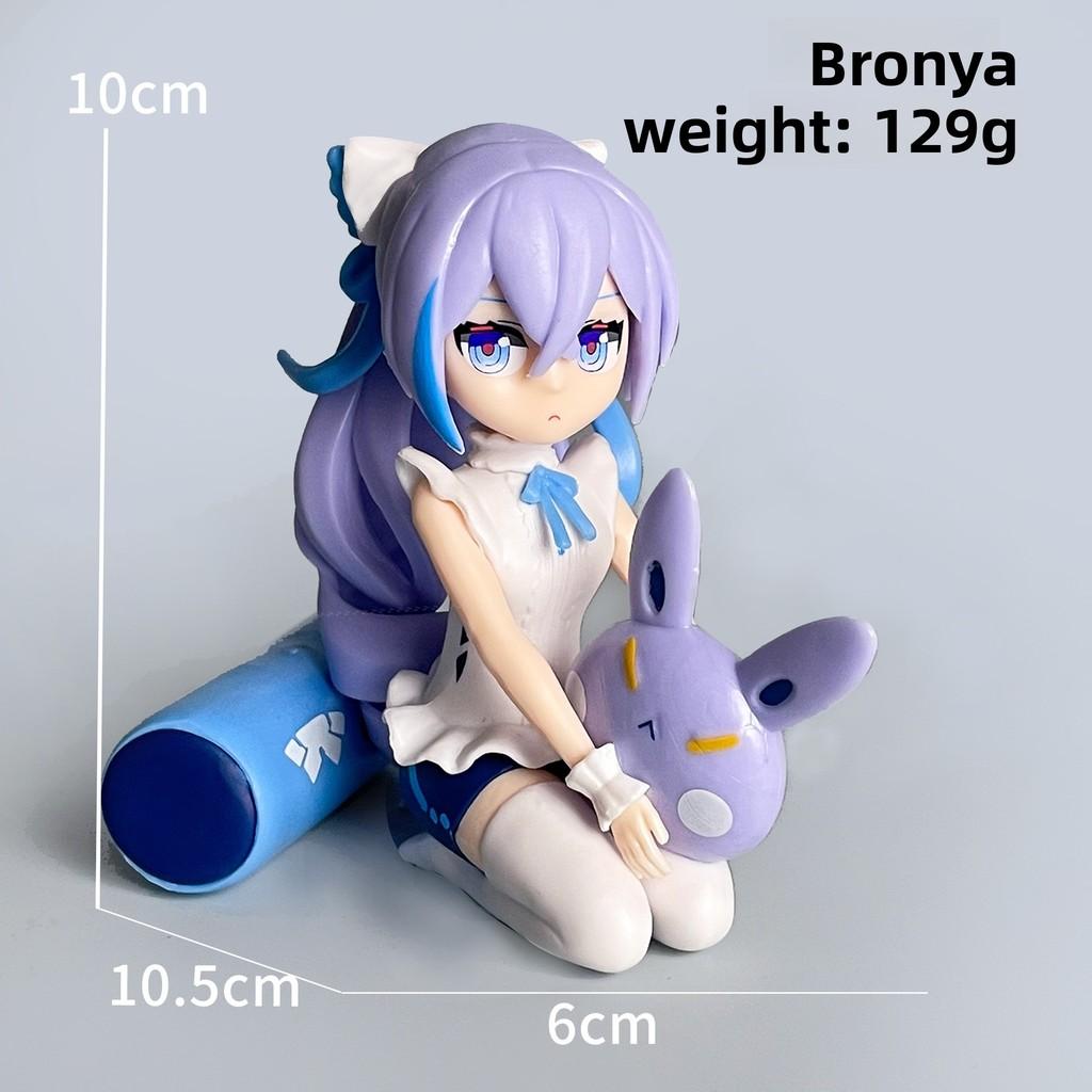 Honkai Impact 3 Bronya Elysia Chibi Pvc Model With Detachable Parts For Collectors Display