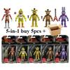 NEW FNAFs bear's midnight harem five nights joint movable detachable game peripheral hand office boy  Freddy's