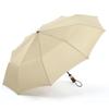 Nanjiao Automatic Vintage Wooden Handle Folding Umbrella