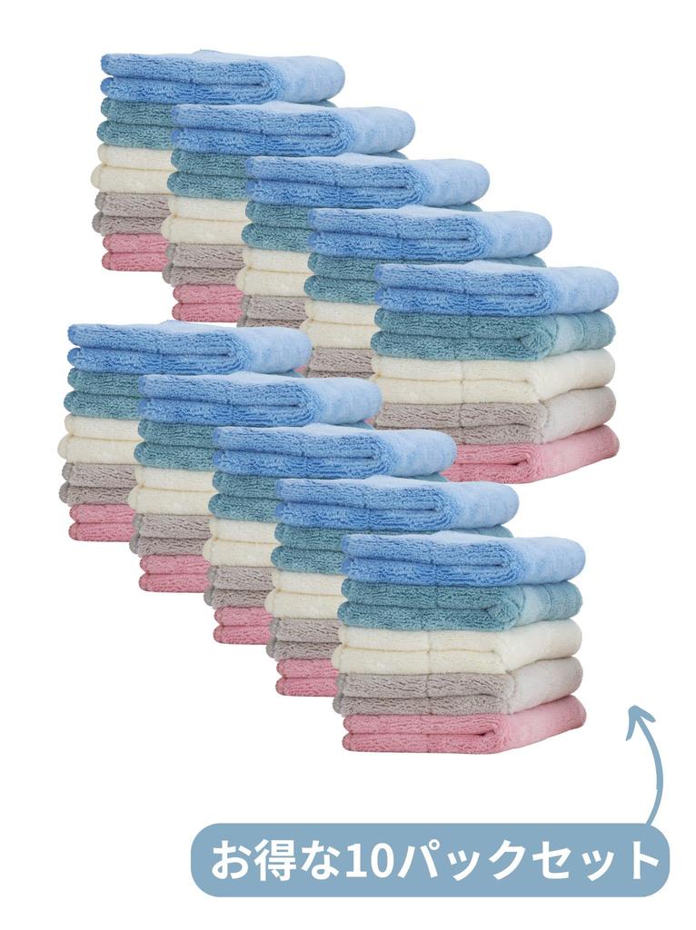 Nippon Cleantec Fluffy Thick Microfiber Cloth 5 Pieces Width 30cm Length 20cm Microfiber Ultrafine Fiber Kitchen Flooring Bathroom Washroom Wet Wipe