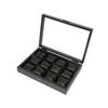 12 Slots Watches Carry Case Lightweight for Father's Day Birthday Gift