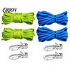 Camping Tarp Rope Tensioner 4/8/12Pcs with Cord, Heavy Duty Tie Down Roller, Cord Fastener Metal Tightening Tool for Camping, Tarps, Guy Lines,