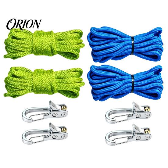 Camping Tarp Rope Tensioner 4/8/12Pcs with Cord, Heavy Duty Tie Down Roller, Cord Fastener Metal Tightening Tool for Camping, Tarps, Guy Lines,