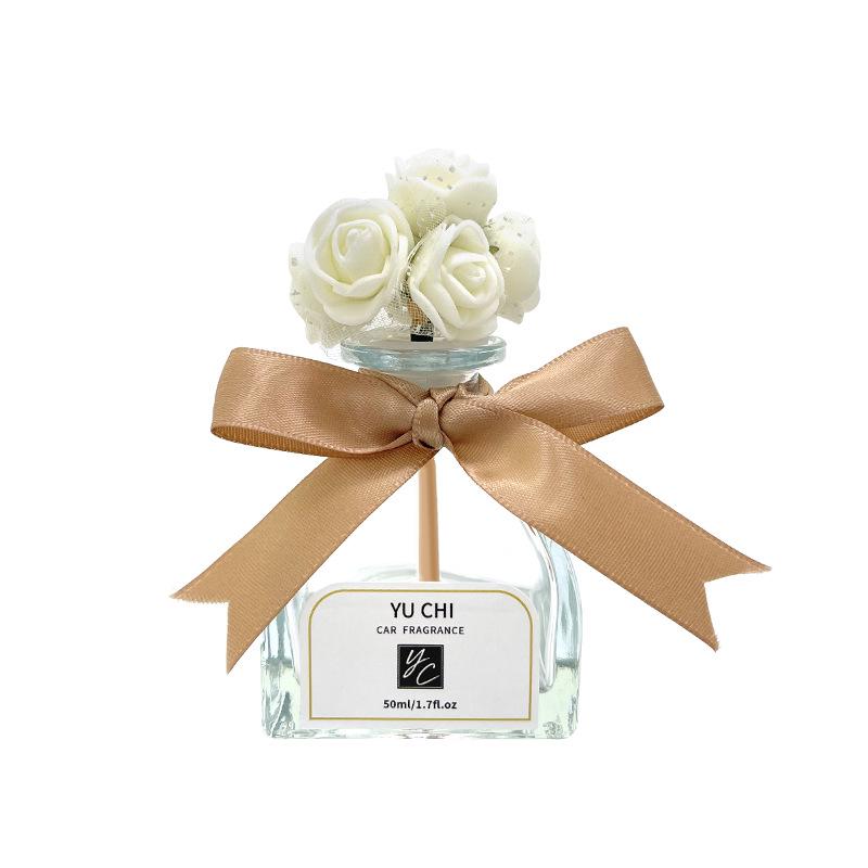 2025 High-End Long-lasting Light Fragrance Car Perfume Diffuser Bottle - Creative Interior Ornament