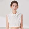 Hollow Doll Collar White Shirt Half Shirt Fake Collar Lady Casual Flower Decoration Collar Girls Detachable False Blouse Collar