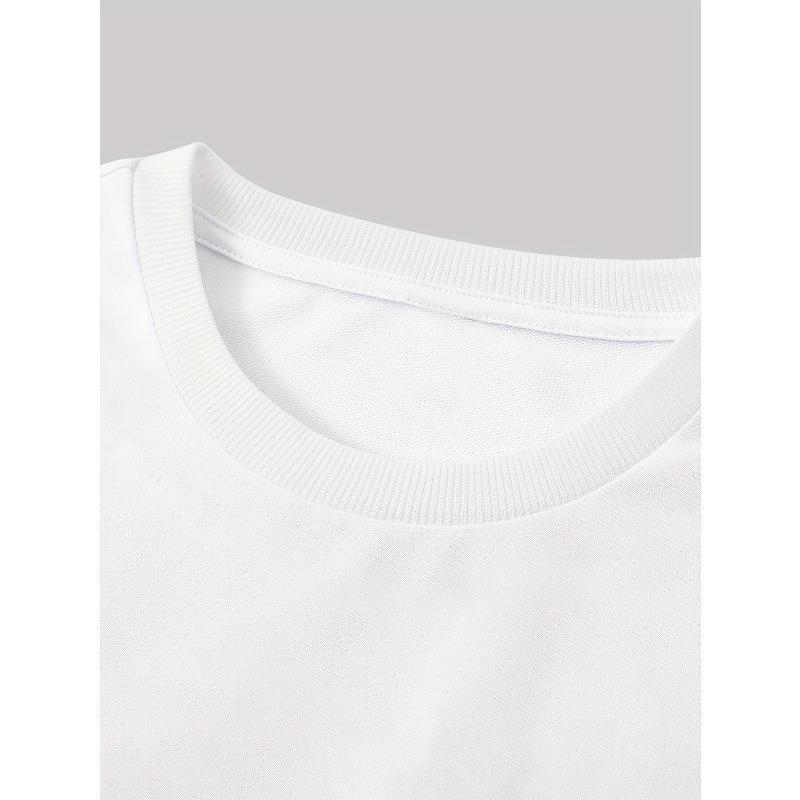Men's Christian Graphic T-Shirt with Design, Lightweight Summer Crew Neck Tee, Regular Fit Casual Short Sleeve Top, Machine Washable