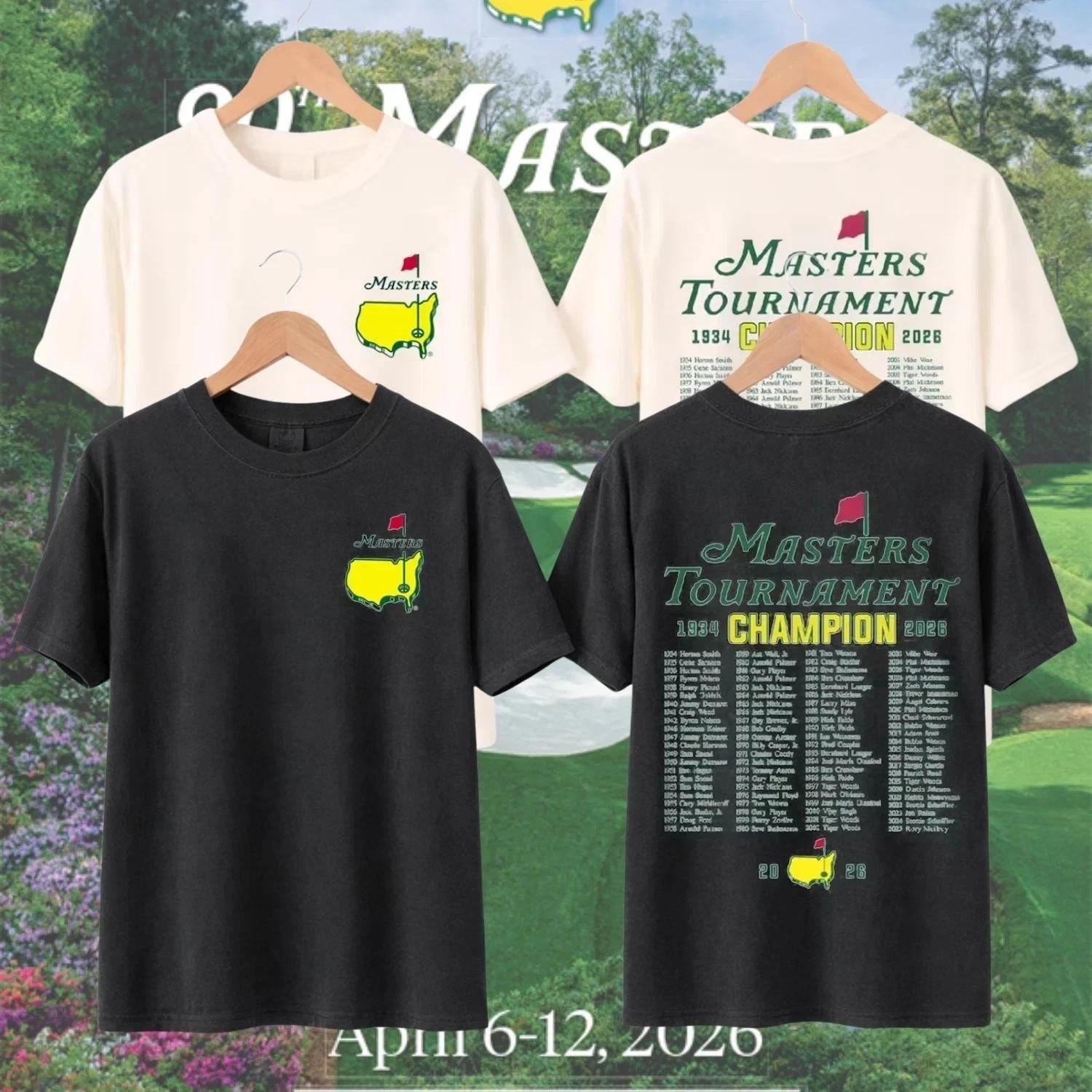 Augusta National Golf Club Tee 2026 Masters Tournament T-Shirt AN69390 S