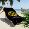 Borussia Print Beach Towel, Large Soft Quick Dry Towel for Beach Camping Swimming