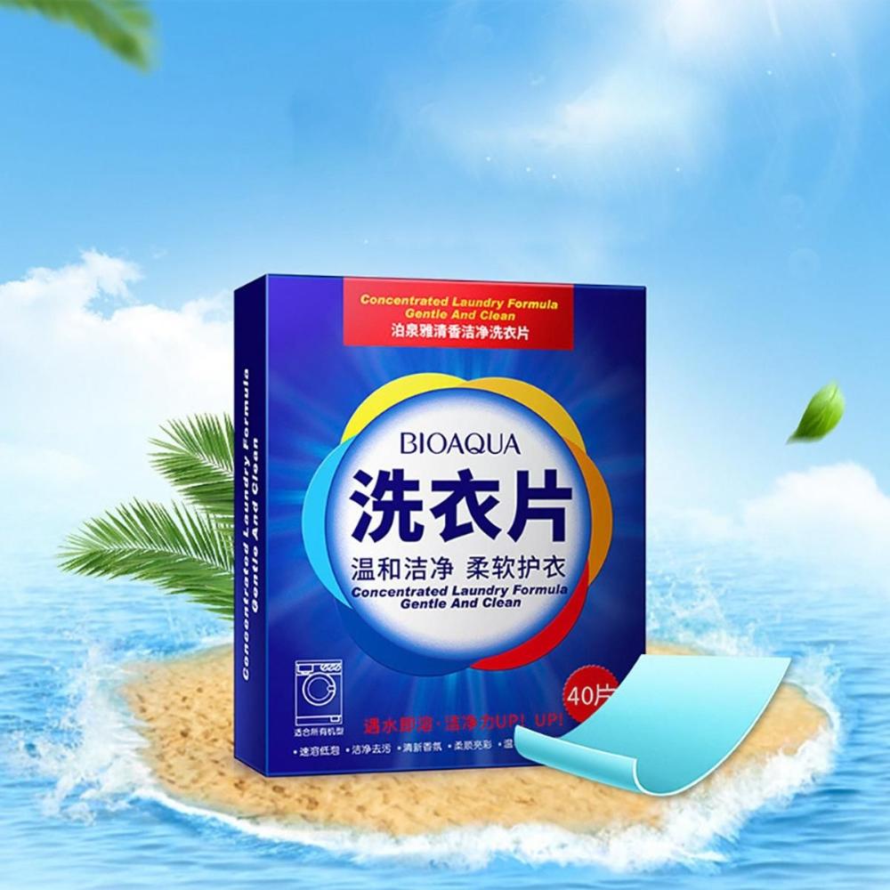 For Washing Machine Household Laundry Detergent Sheet Cleaner Washing Powder Cleaning Suppiles