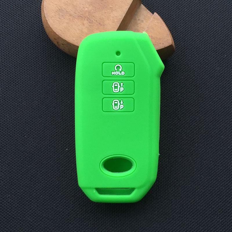 Silicone Key Cover Case Holder Protect for KIA K5 EV6 Dl3 Mq4 Grand Carnival Sorento Sedona Remote Keyless Car Accessories