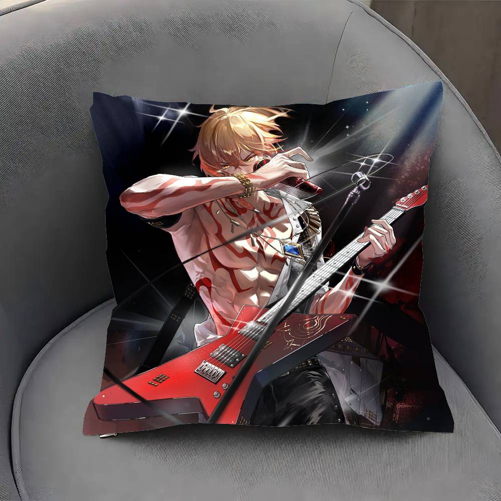 Mydei Анимированная игра Honkai Star Rail Наволочка Чехол для диванной подушки Комнатное украшение для дома 12x12Inch