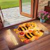 Crystal Velvet Rug Custom Name Text, Soft Non Slip Floor Mat Home DecorDie Biene Maja