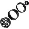 4pcs 1.9" Alloy Wheel Rims for 1/10 Axial 90046 Traxxas TRX-4 TRX4 D90 RC Crawler Car