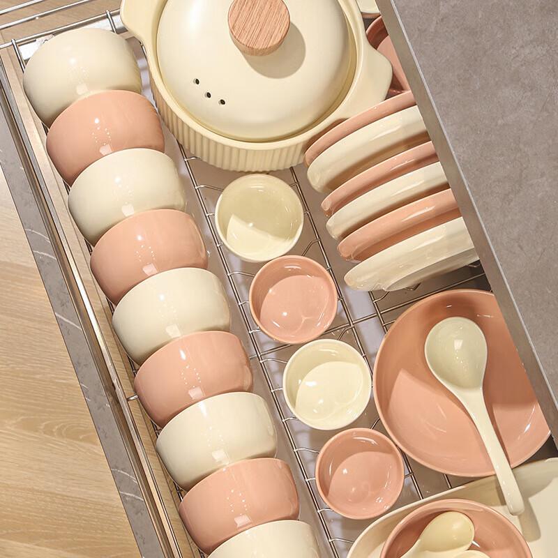 Moder Lanka Falling Cherry Ceramic Dinnerware Set