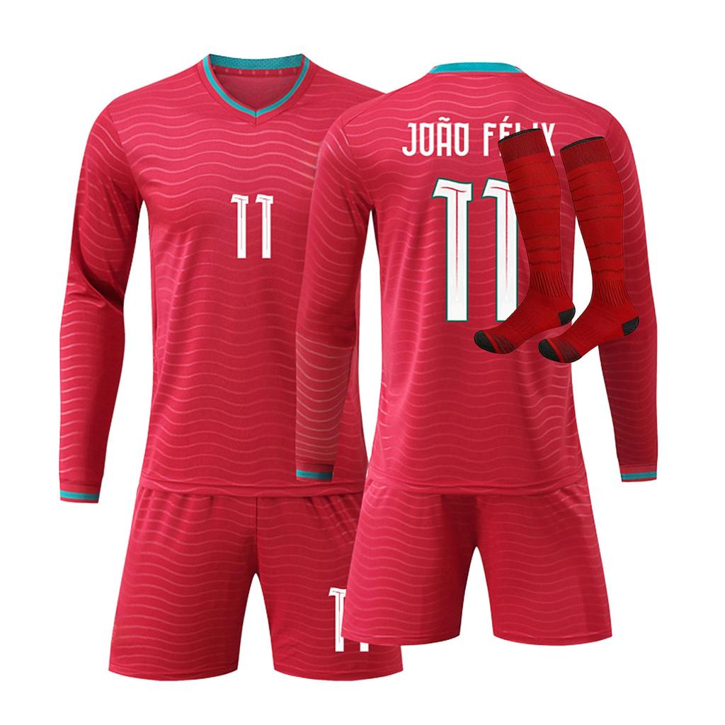 2526 Away Jerseys Sports Team Uniform Set Football Training Suit Set