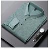 Men S Long Sleeve Polo Shirt Casual Loose Fit Breathable Top For Autumn