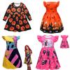 Girls Princess The Nightmare Before Christmas Dress Halloween Cosplay Skirt