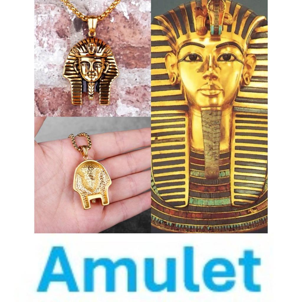 Naszyjnik Faraona Starożytny Egipt Egipski Symbol Wieczne Życie Wisiorek Amulet Talizman Moc Władza Biżuteria