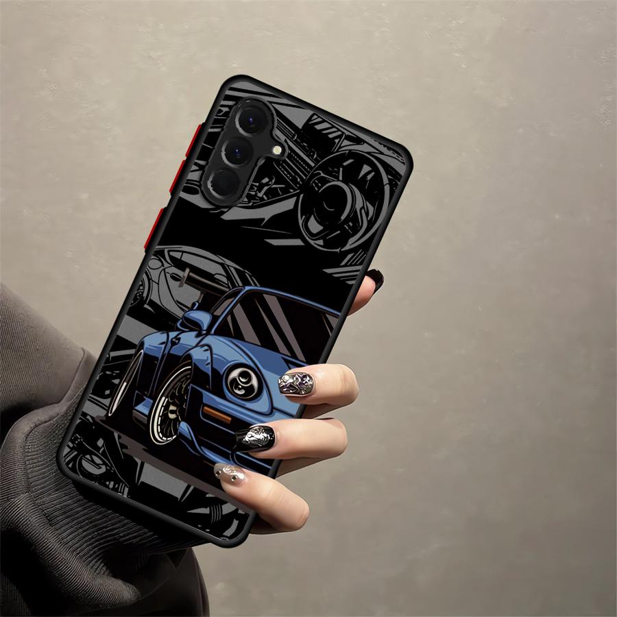 Japan Sports Cars Phone Case for Samsung Galaxy A32 A73 A36 A31 A56 A72 A23 A52 A71 A21 A22 A25 A26 Soft Cover