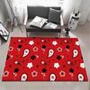 Print P Paisley Floor Mat Eco Flannel Doormat Non Slip Odorless Indoor Floor Rug Soft Short Plush Home Mat