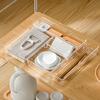 Storage Box Durable More Compartments Transparent Drawer Organizer Box for Bedroom