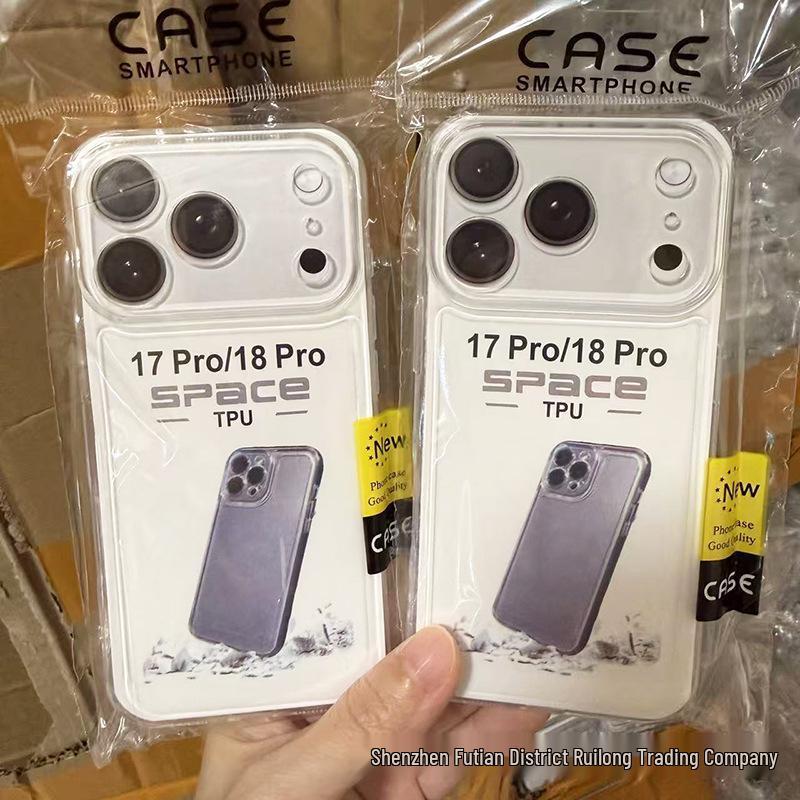 Clear Soft Anti-Fall Case for iPhone 16/16 Pro Max, Compatible with iPhone 13/15