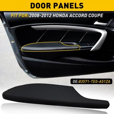 Fit For Honda Accord 2dr Coupe LH Left Driver Black Leather Door Armrest Panel