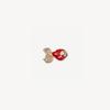 Hot Sale Transparent Glass Hollow Box Square Necklace DIY Accessories Zircon December Love Animal