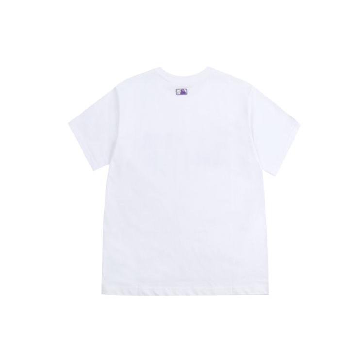 MLB T Shirts Unisex White Crew Neck Moderate Straight Fit 31TSN4131-50W