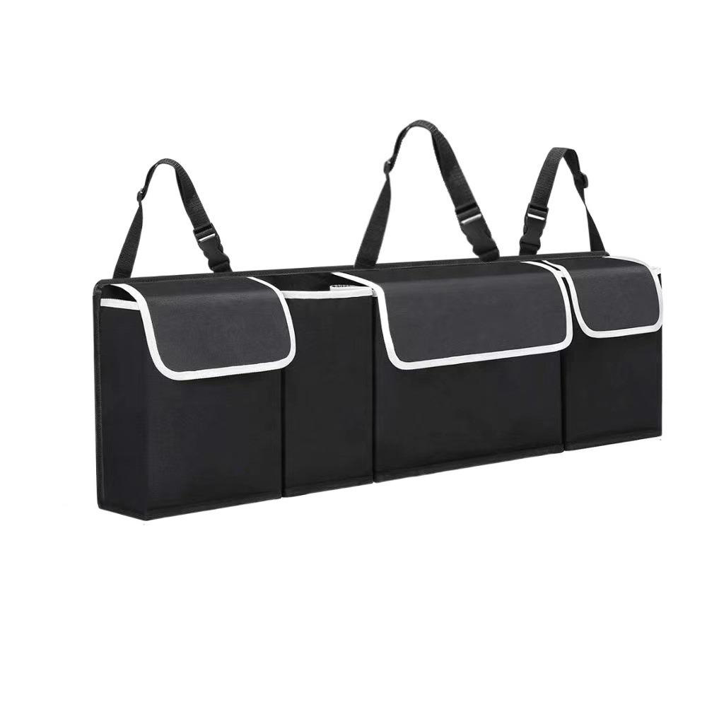 Multi-Pockets Car Backseat Hanging Bag Back Seat Storage Bag Automobile Interior Accessories чёрный