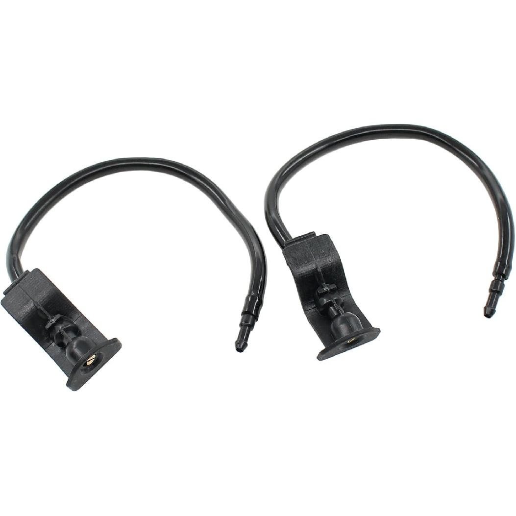 

ApplianPar 2Pcs Front Windshield Wiper Washer Jet Nozzles Hose Kit for Ford Mustang 2010-2014 Ford Explorer 2011-2015