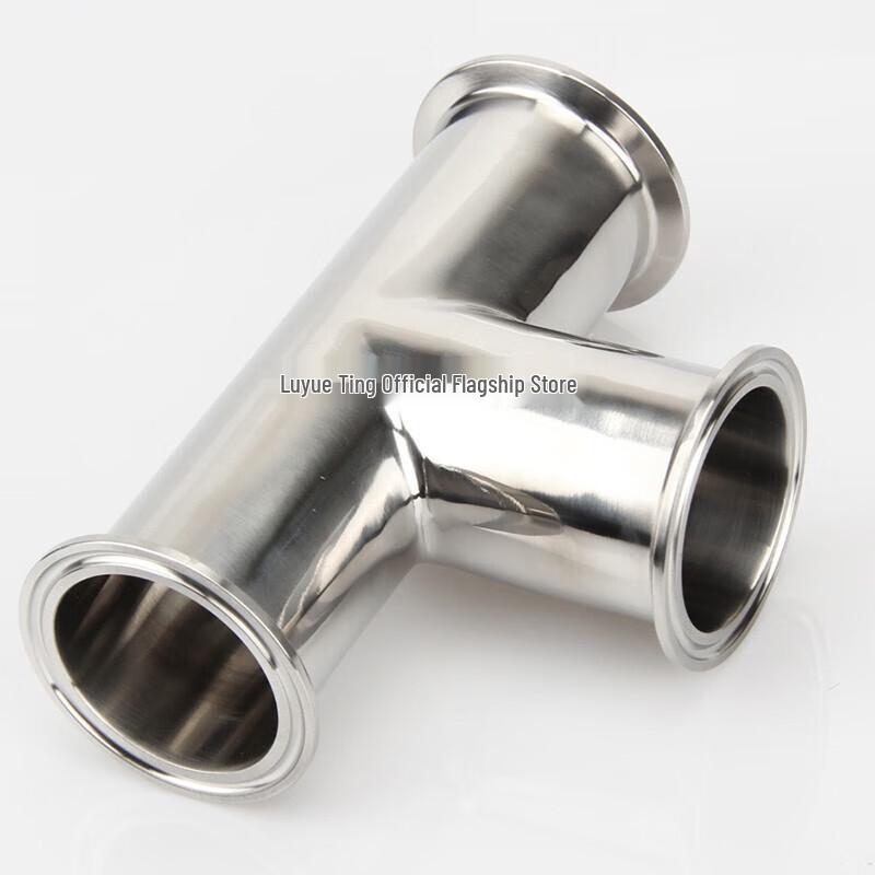 304 Stainless Steel Quick-Connect Sanitary Tee Joint