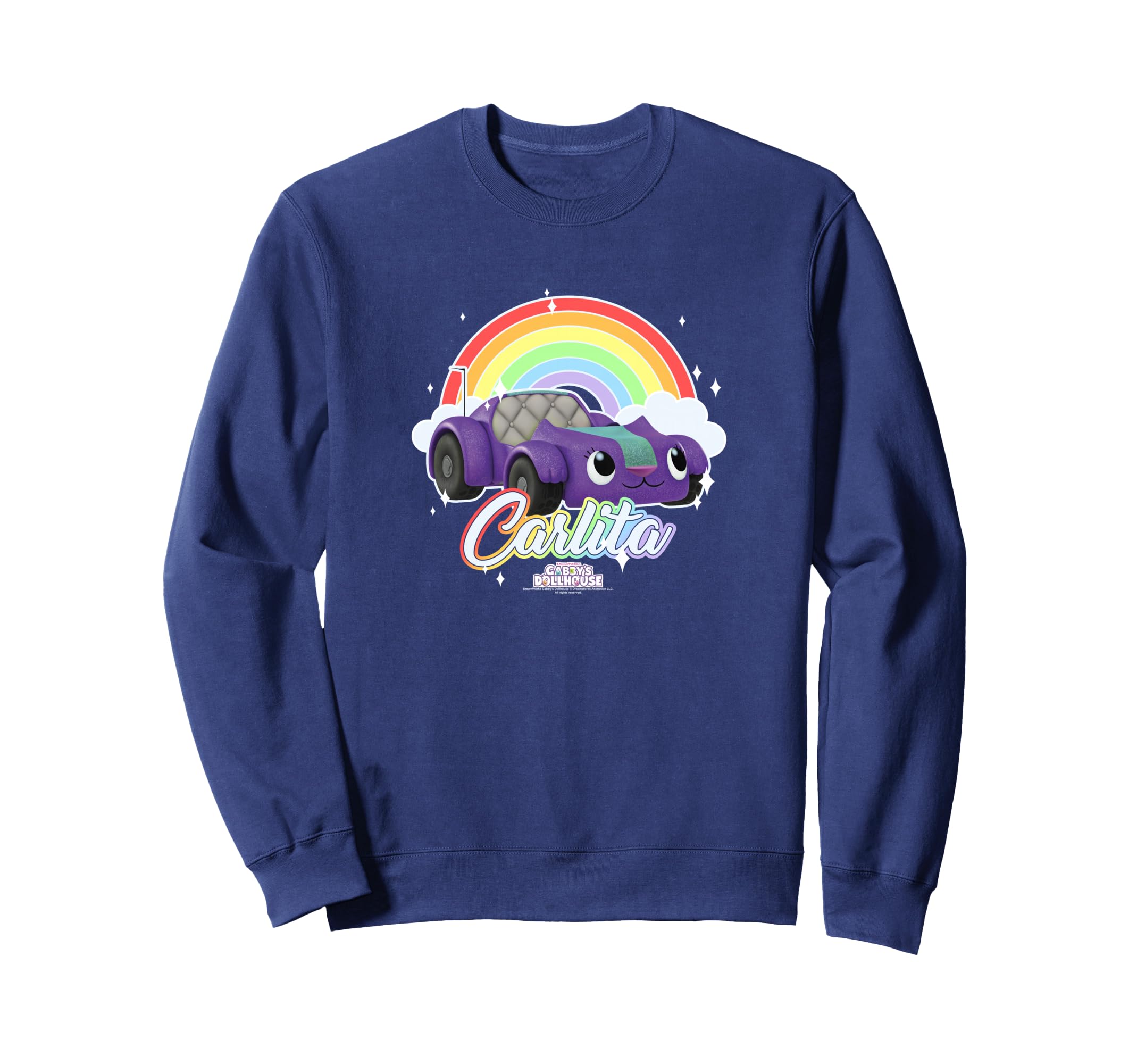 

Свитшот «Кукольный домик Габби Карлита Радужный портрет V2»