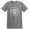 Sunrise Heart Forever Yours Vintage Logo T Shirt Retro Graphic Tee