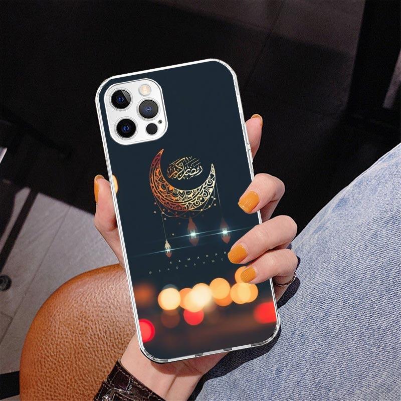 Muslim Islam Bismillah Allah Phone Case For iPhone 17 Air 16 Pro Max 16E 15 + 14 Plus 11 12 13 Mini 7 8 SE Gift Print Cover Fund
