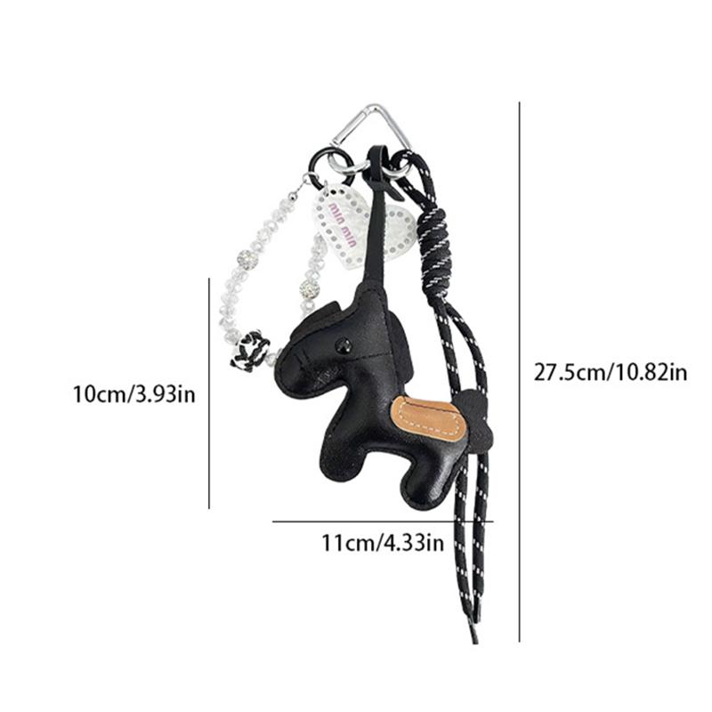 Heart and Horse Mini Backpack Hanging Handbag Pendant Bag Pendant Bags Accessories