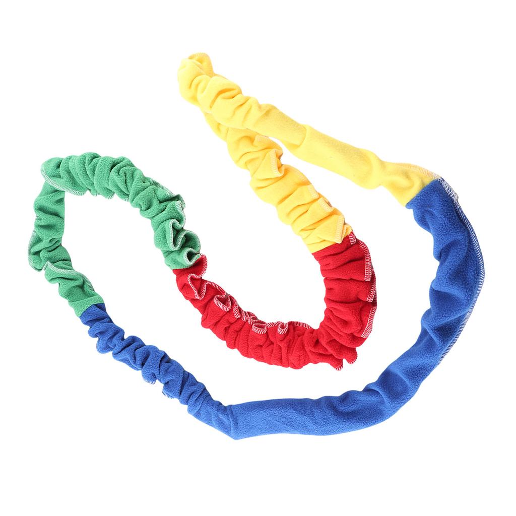 Outdoor Colourful Elastic Tension Rope Pulling Cord Kindergarten Sensory Integration Children Training Equipment